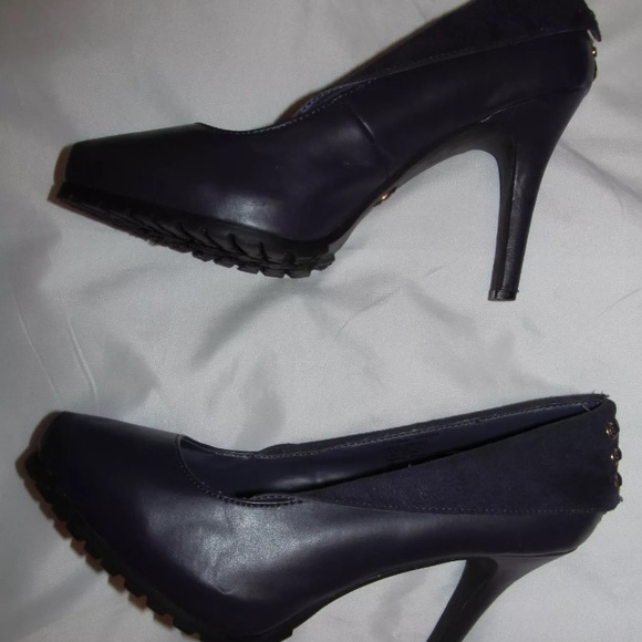 COOGI NATASHA purple vegan pumps shoes 7.5 - Picture 3 of 5